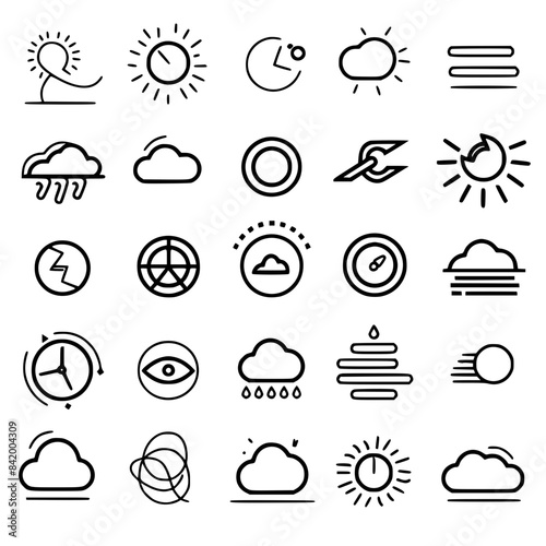 Rain icon, storm icon, weather icon, climate icon, meteorology icon, wind icon, snow icon, moon icon, thunderstorm icon, temperature icon, sun icon, cloud icon, nature icon, sky icon, winter icon, clo