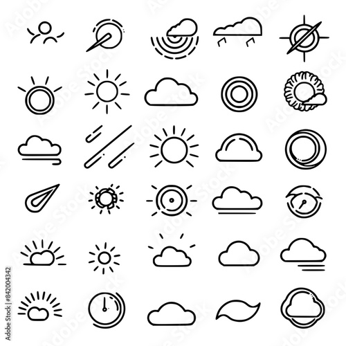 Rain icon, storm icon, weather icon, climate icon, meteorology icon, wind icon, snow icon, moon icon, thunderstorm icon, temperature icon, sun icon, cloud icon, nature icon, sky icon, winter icon, clo