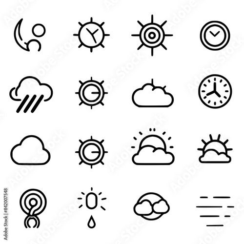 Rain icon, storm icon, weather icon, climate icon, meteorology icon, wind icon, snow icon, moon icon, thunderstorm icon, temperature icon, sun icon, cloud icon, nature icon, sky icon, winter icon, clo