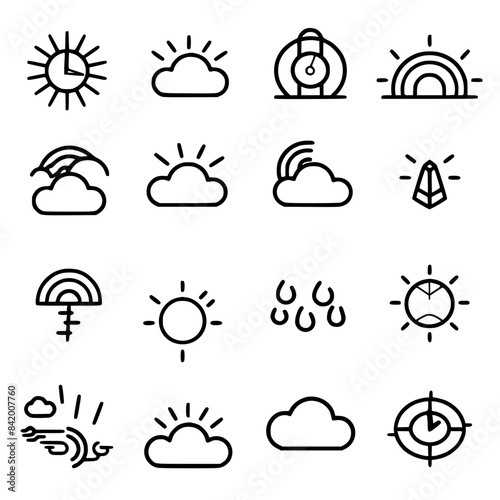 Rain icon, storm icon, weather icon, climate icon, meteorology icon, wind icon, snow icon, moon icon, thunderstorm icon, temperature icon, sun icon, cloud icon, nature icon, sky icon, winter icon, clo