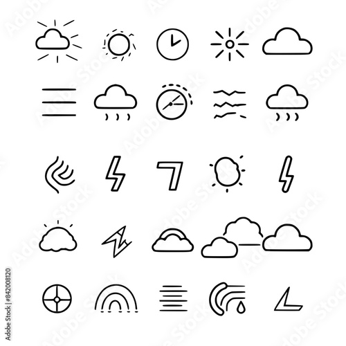 Rain icon, storm icon, weather icon, climate icon, meteorology icon, wind icon, snow icon, moon icon, thunderstorm icon, temperature icon, sun icon, cloud icon, nature icon, sky icon, winter icon, clo