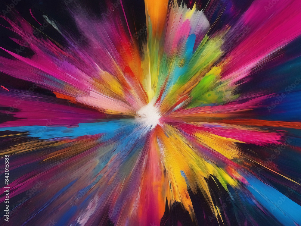 Obraz premium Colour Explosion