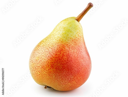 A close up photo of a pear ...