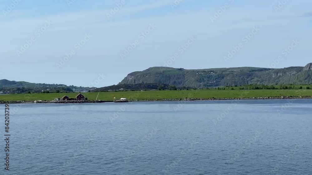 Fahrt entlang der norwegischen Küste Fahrt entlang der norwegischen Küste
