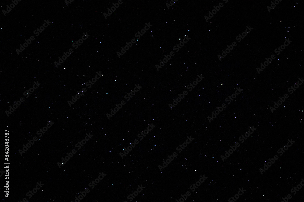 Fototapeta premium starry dark sky in spring