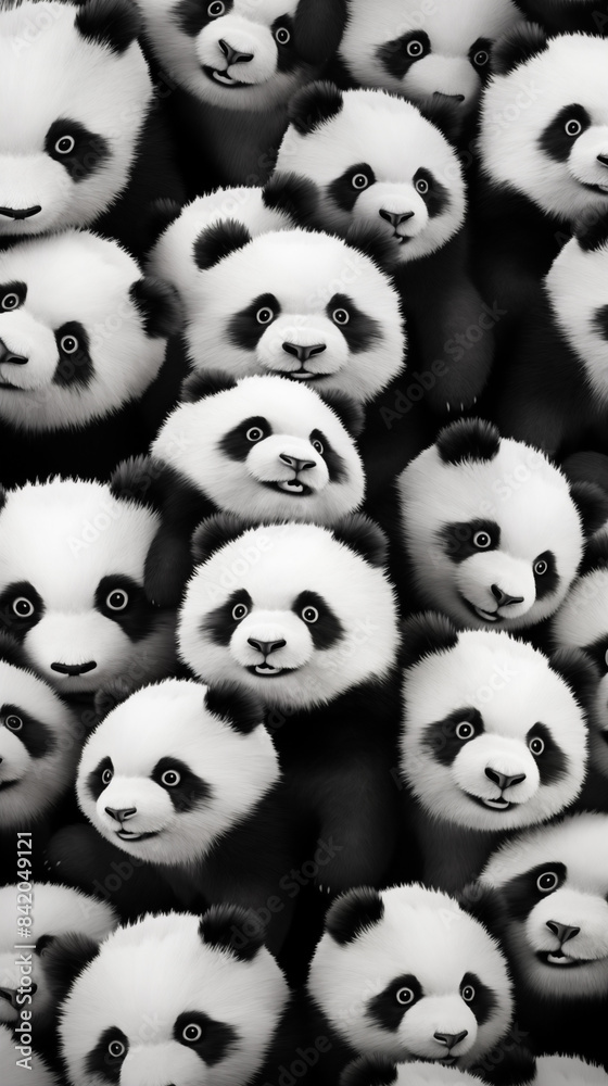 Abstract Image Pattern Background, Panda Bears, Texture, Wallpaper, Background, Cell Phone Cover and Screen, Smartphone, Computer, Laptop, 9:16 Format - PNG Abstract Image Pattern Background, Panda Bears, Texture, Wallpaper, Background, Cell Phone Cover and Screen, Smartphone, Computer, Laptop, 9:16 Format - PNG