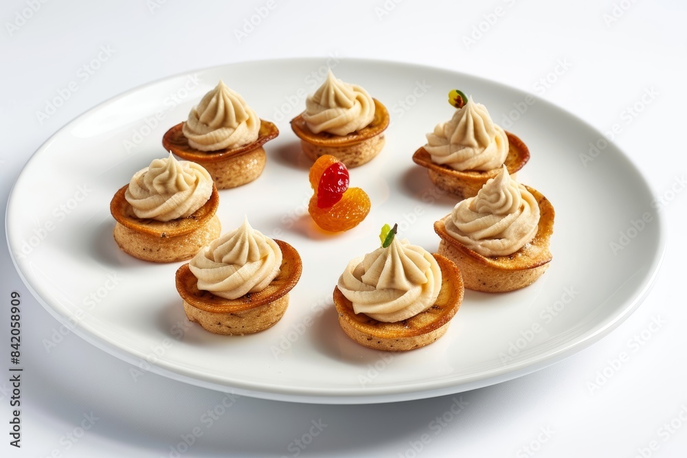Whimsical Circle of Crispy Banana Chips with Sugary Sweetness