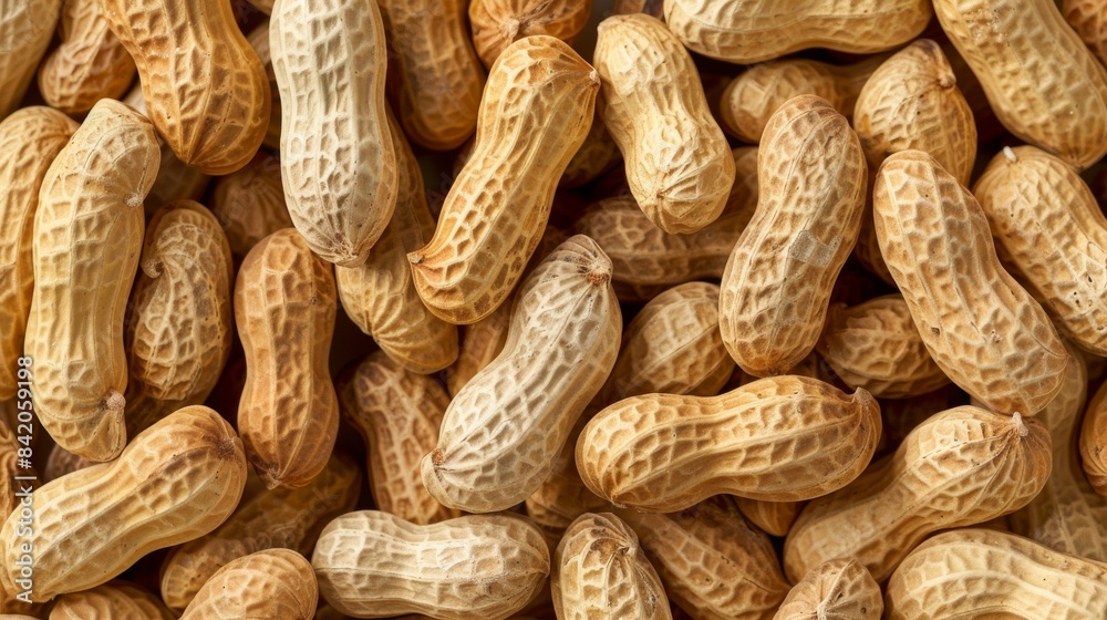 Close Up View of Shelled Peanuts in a Pile background Close Up View of Shelled Peanuts in a Pile background