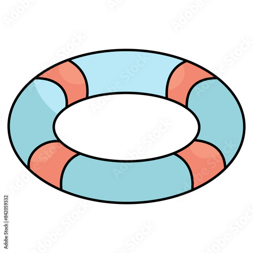 A beautiful design icon of lifebouy
