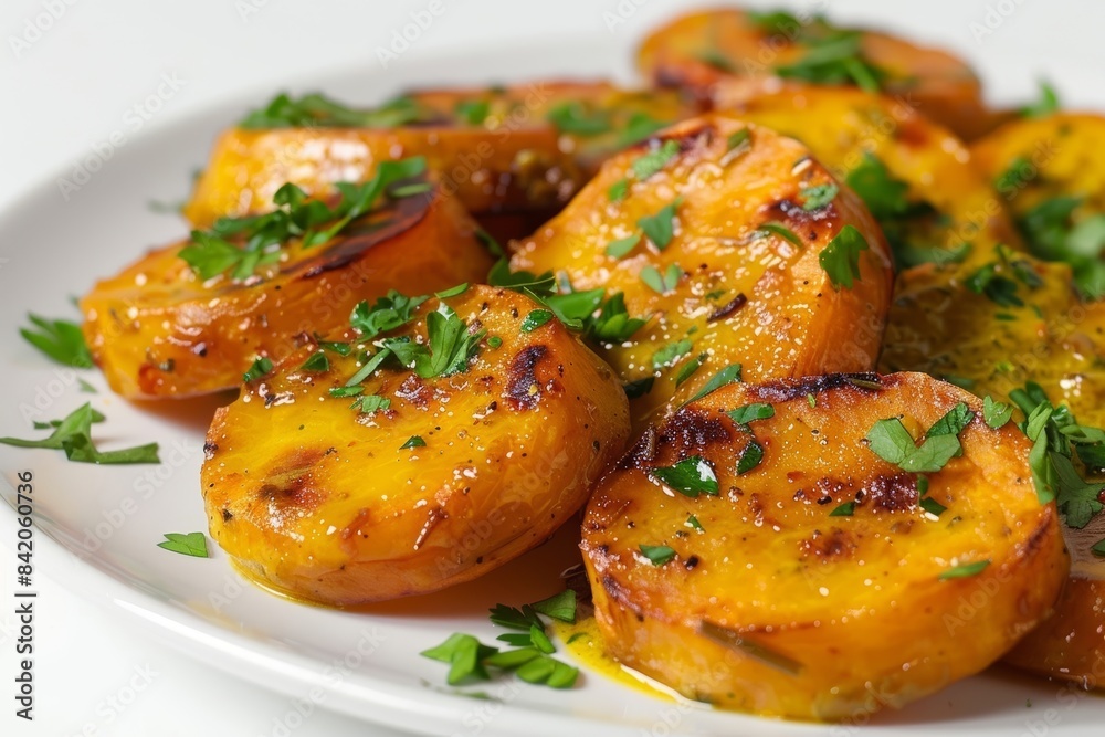 Baked Yams with Saffron Aioli and a Touch of Elegance Baked Yams with Saffron Aioli and a Touch of Elegance