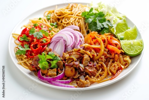 Flavorful Bami Goreng with Kecap Manis and Sambal Oelek photo