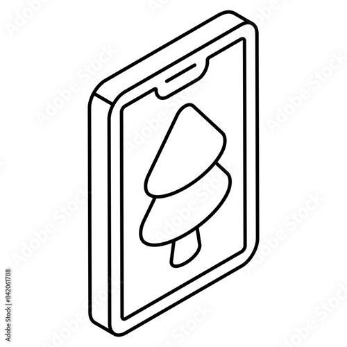 Perfect design icon of Christmas carol