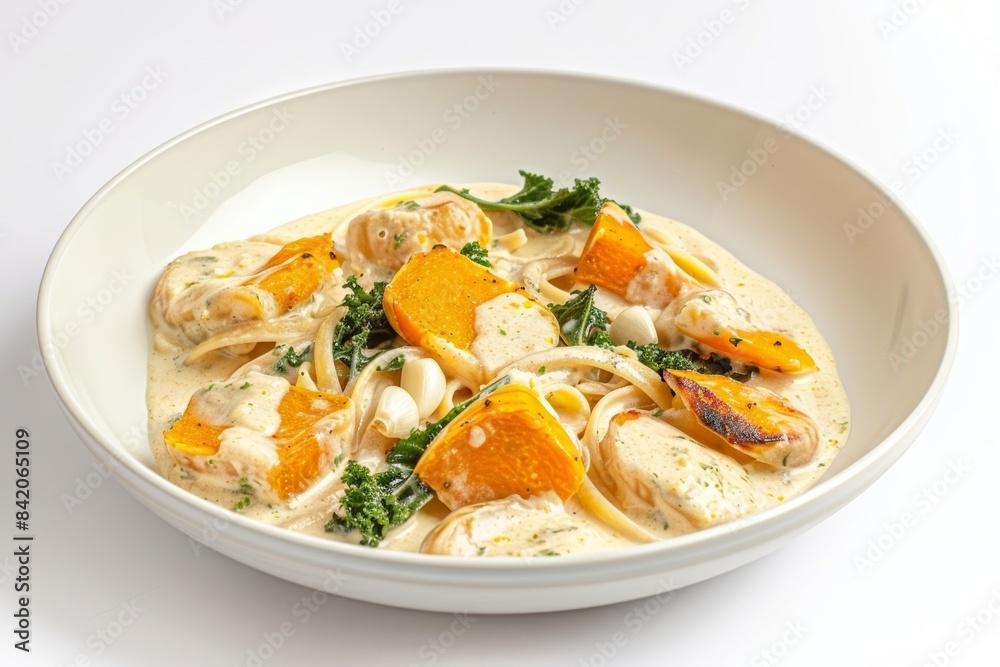 Scrumptious Creamy Pumpkin and Cream Pasta Entree Scrumptious Creamy Pumpkin and Cream Pasta Entree