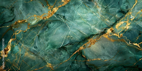 Green marble texture with gold veins perfect for design projects such as cards. Concept Marble Texture, Gold Veins, Green Design, Card Projects, Luxury Aesthetic © Ян Заболотний