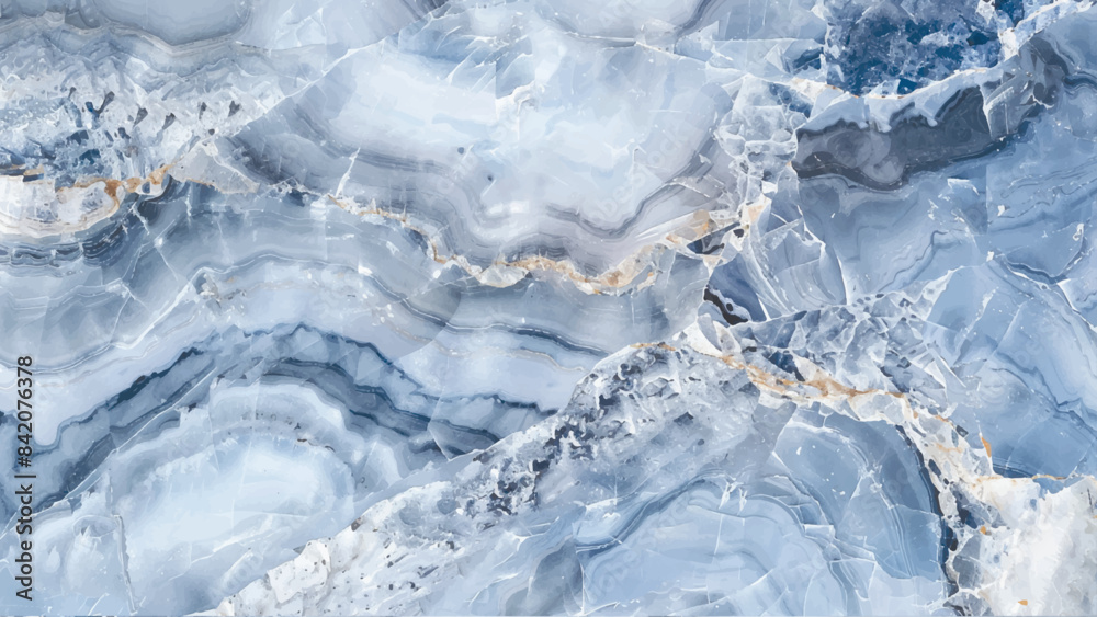 Fototapeta premium Blue onyx marble texture, abstract background