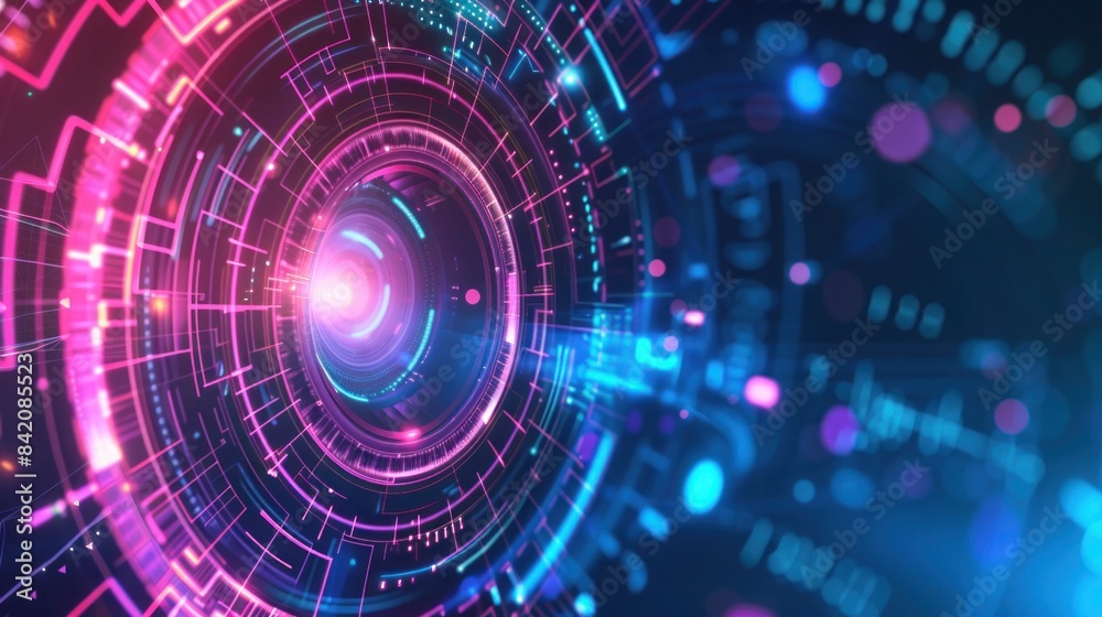Scientific Future Technology Business Presentation background Scientific Future Technology Business Presentation background