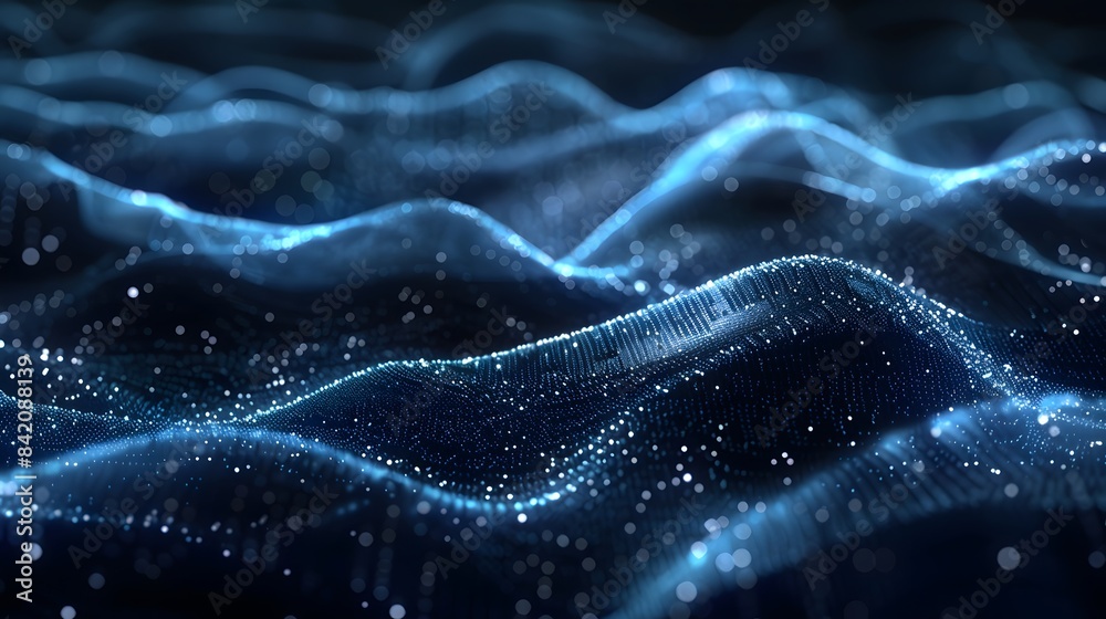 Obraz premium perfect Digital background for tech processe