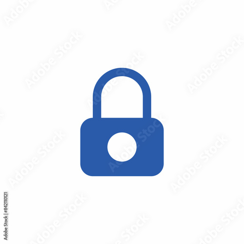 lock key hole safety icon