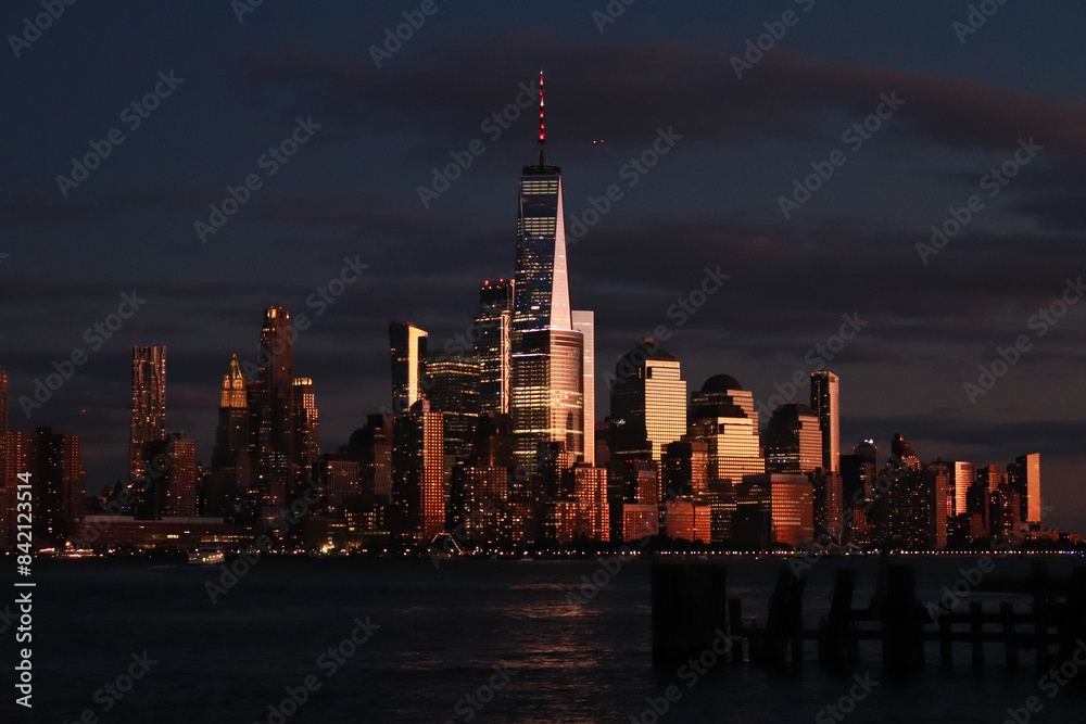 Obraz premium New York Sunset