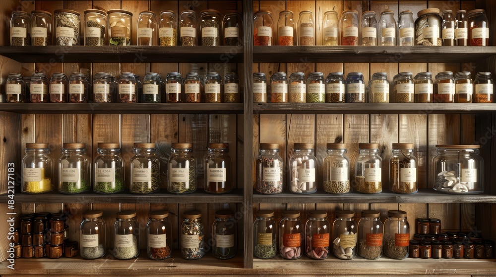 Herbal Haven A Serene Home Apothecary Stocked with Nature's Remedies Herbal Haven A Serene Home Apothecary Stocked with Nature's Remedies