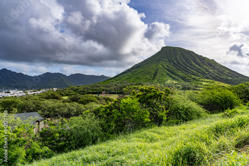 Koko Crater (Hawaiian: Kohelepelepe or Puʻu Mai) is an extinct tuff cone located on the Hawaiian island of Oʻahu near Hawaiʻi Kai. It is northeast of Hanauma Bay and south of the Koʻolau Range.   photo