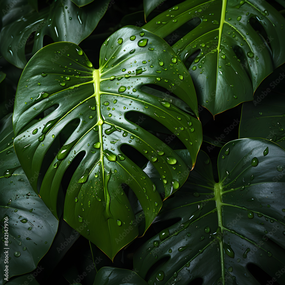 Fototapeta premium leaves background