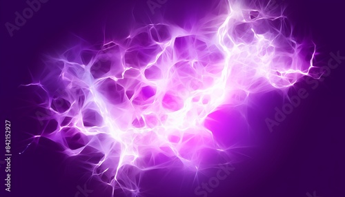 abstract purple lightning thunder background