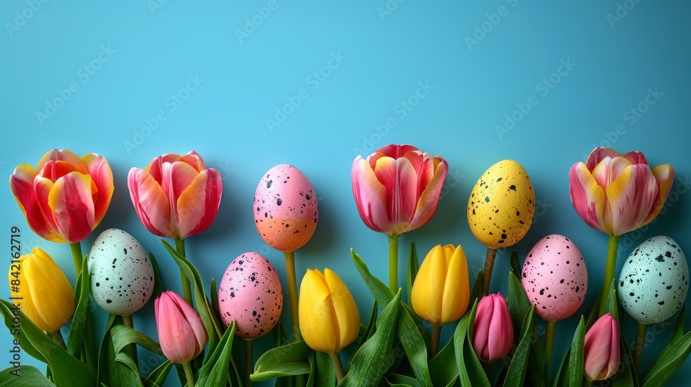 Photo of a easter eggs Photo of a easter eggs