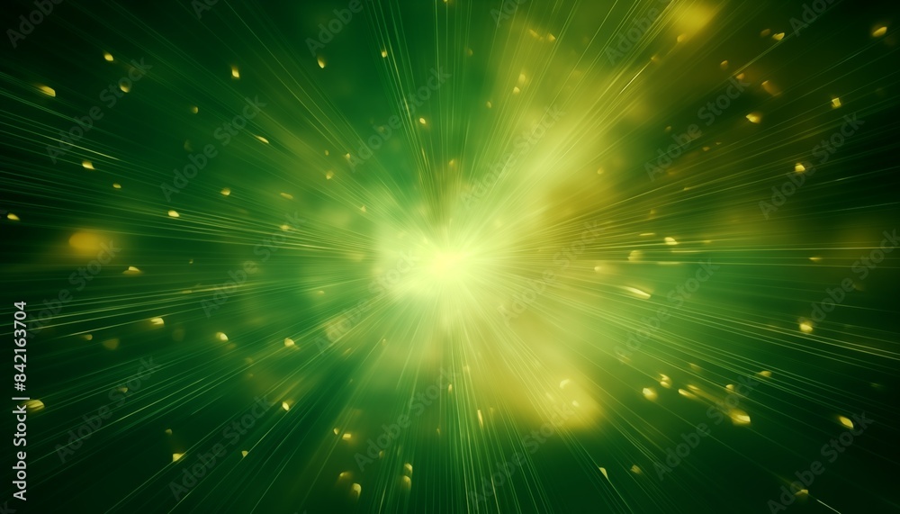 abstract green light background abstract green light background
