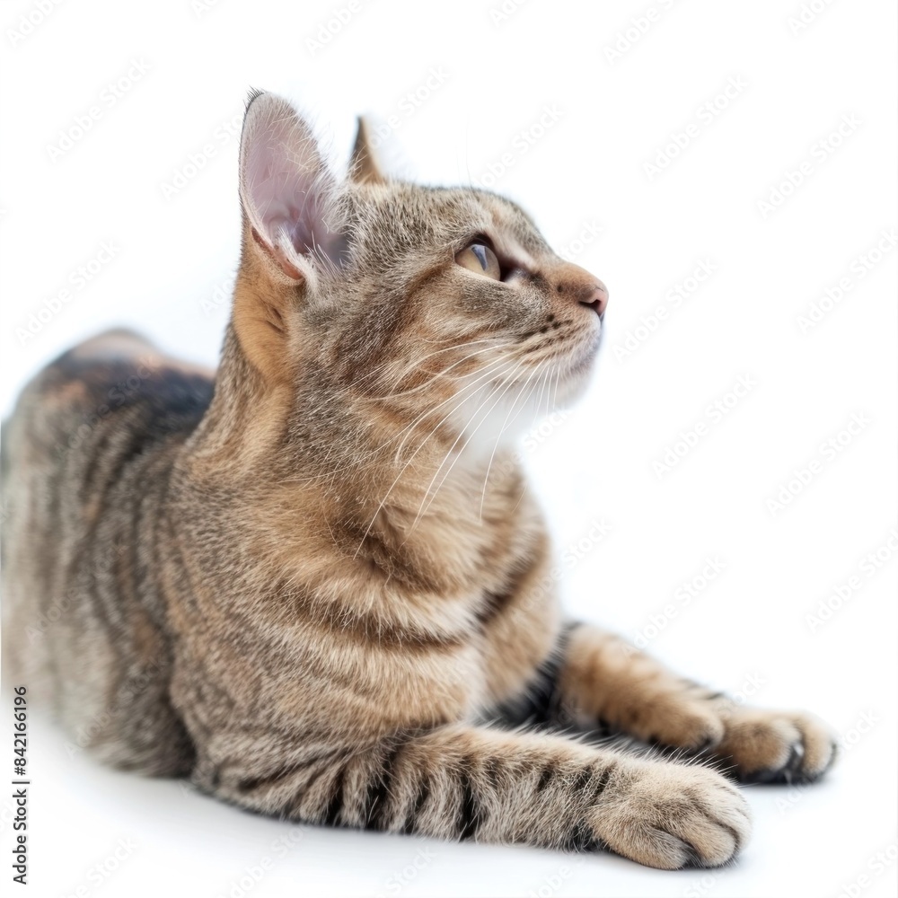 Fototapeta premium Cat isolated on white background 