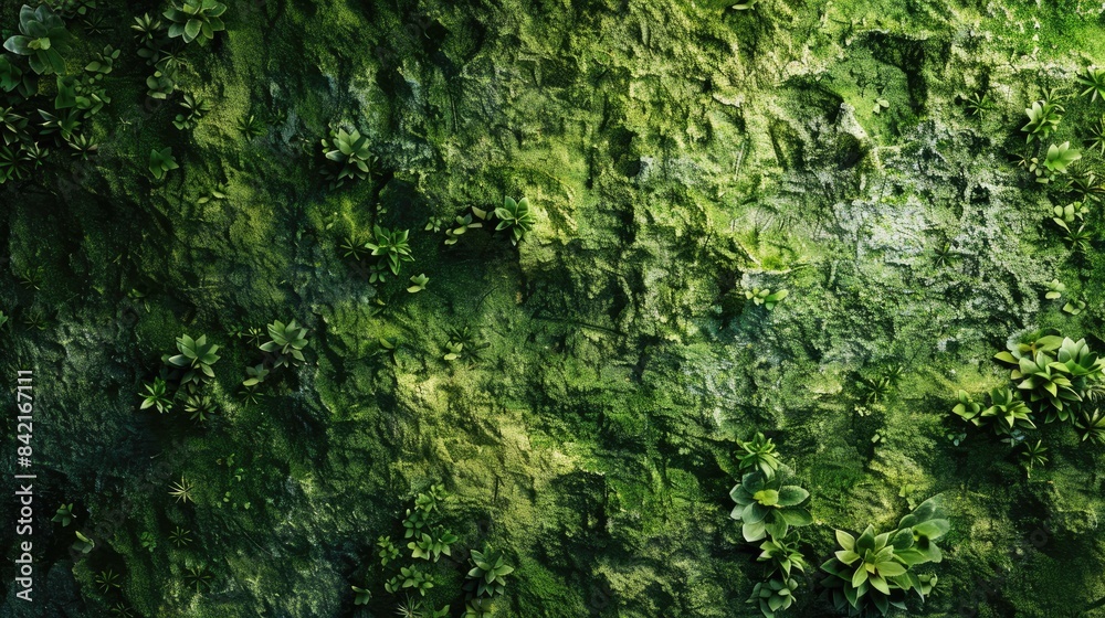 Abstract Moss Wall Texture Background Concept Abstract Moss Wall Texture Background Concept