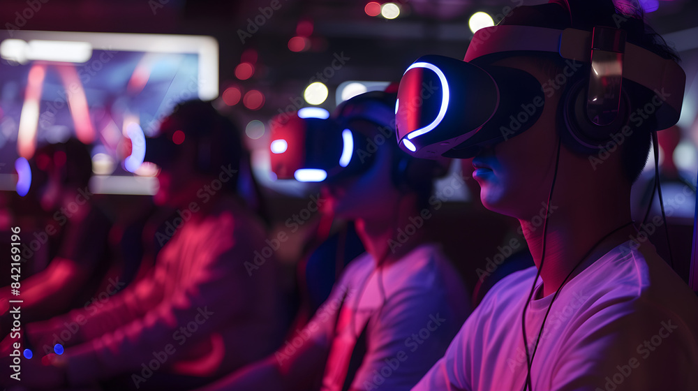 Cutting-Edge Virtual Reality Gaming Session