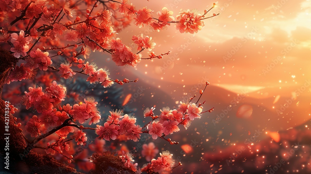 Luxurious Zen: AI-Rendered Golden Japanese Background Luxurious Zen: AI-Rendered Golden Japanese Background