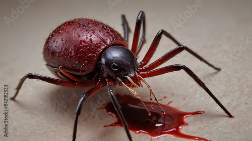 AI image generated of lice