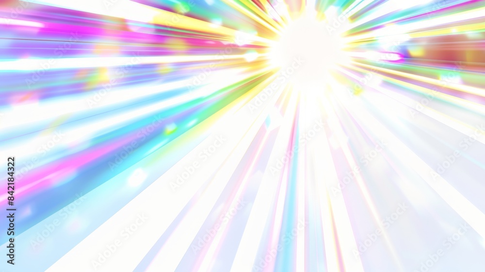 Abstract Light Rays Background, Generative AI Abstract Light Rays Background, Generative AI