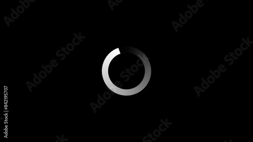 Loading Screen Animation. Circular Loading Icon