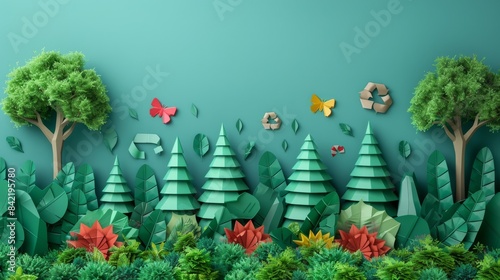 A field of colorful wildflowers in bloom, creating a beautiful spring or summer scene