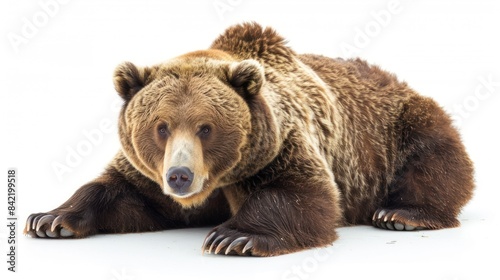 Bear on white background ,