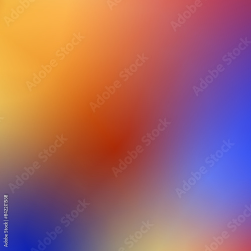 Warm orange blue tone gradient background 