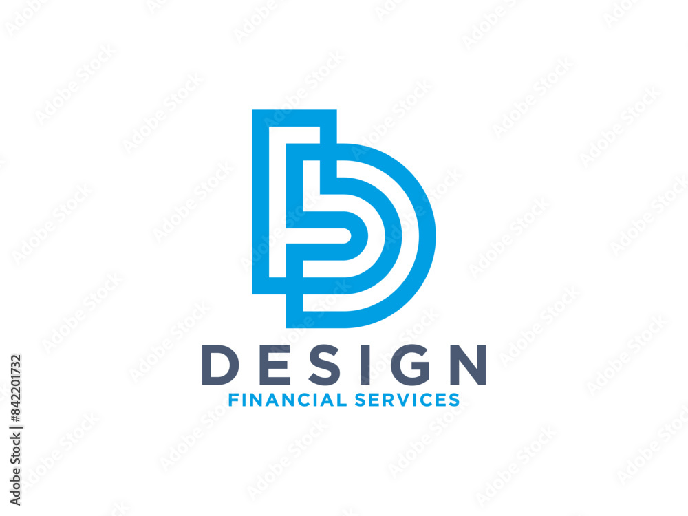Abstract Letter B logo Design. Abstract Letter B logo Design.