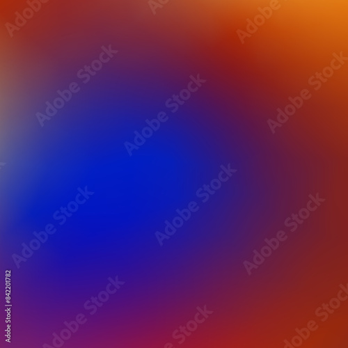 Warm orange blue tone gradient background 