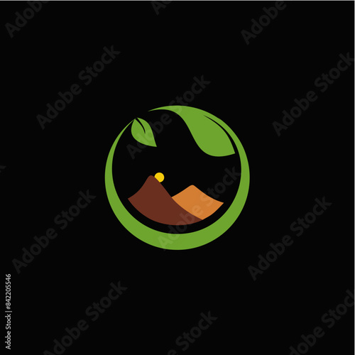 mountains and nature at night