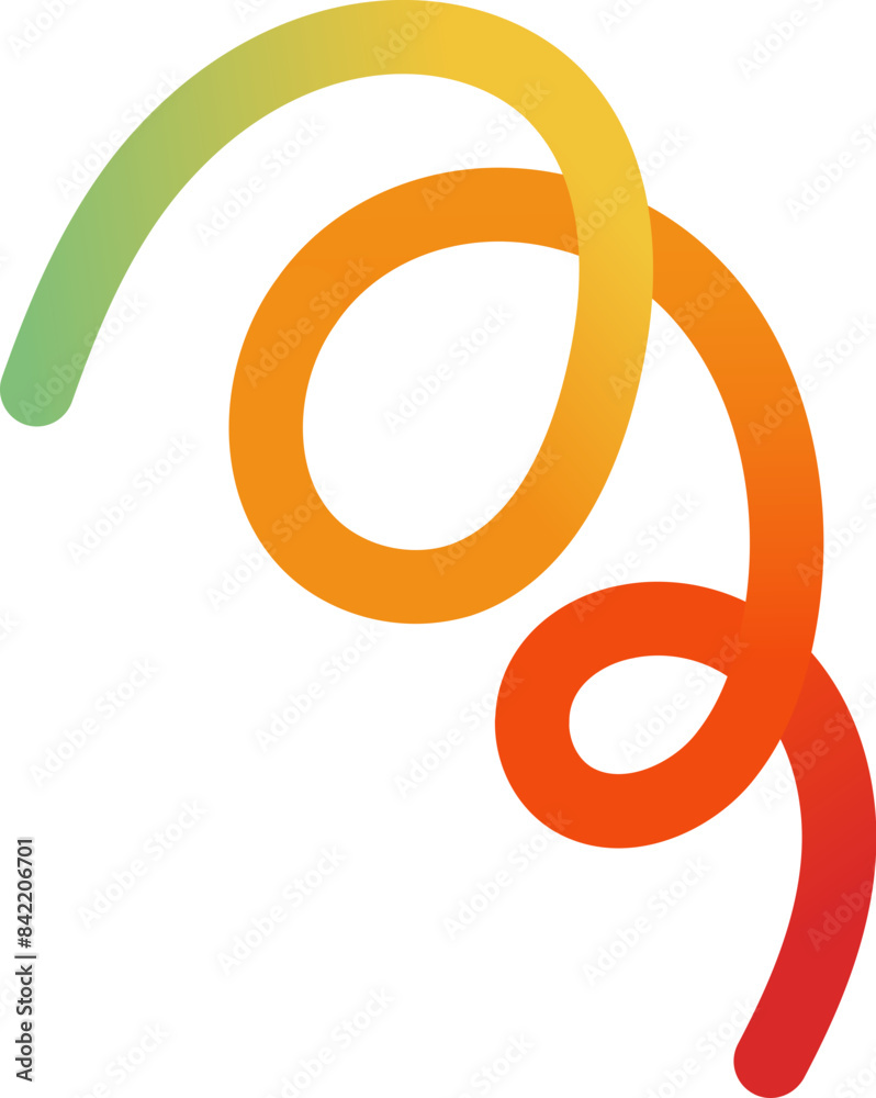 gradient flowing line scribble neon worm gradient flowing line scribble neon worm