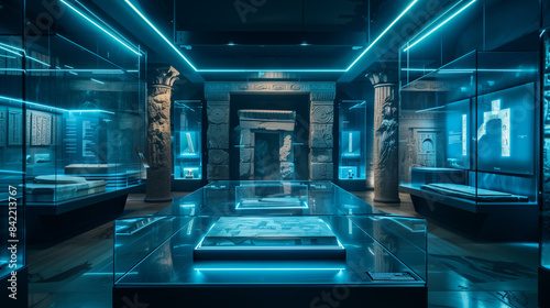 AI-Preserved Antiquity: Urban Museum Spectacles © Kanchanit