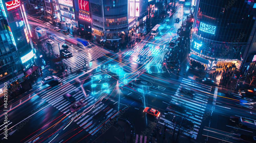Urban AI: Holographic Intersection in Modern Metropolis Urban AI: Holographic Intersection in Modern Metropolis