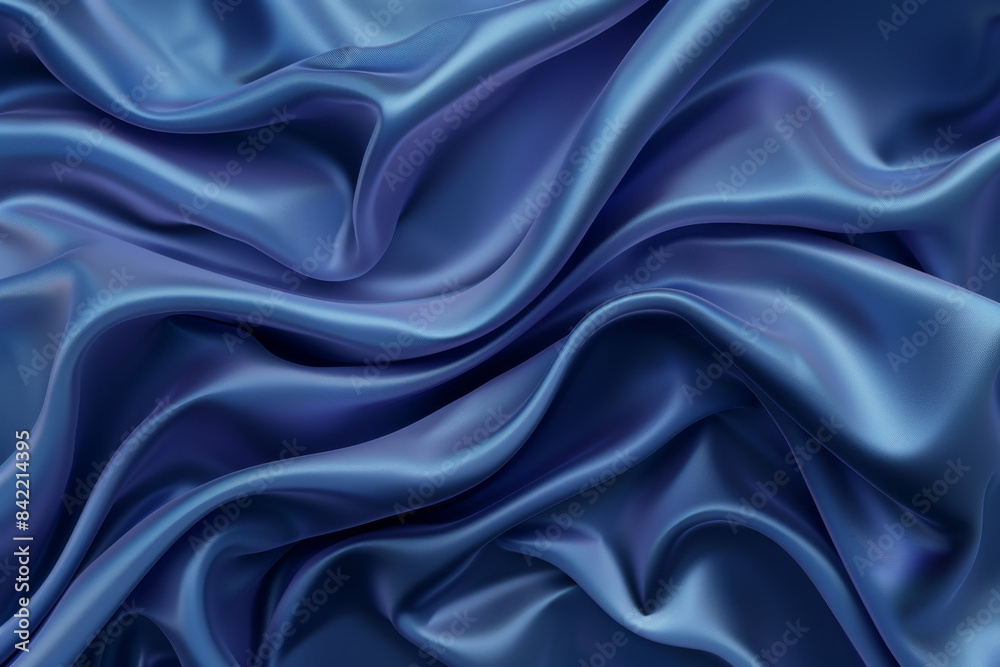 3D render of abstract blue background with silk texture, elegant cloth or wave in motion. Vector illustration in the style of fashion design and wallpaper 3D render of abstract blue background with silk texture, elegant cloth or wave in motion. Vector illustration in the style of fashion design and wallpaper