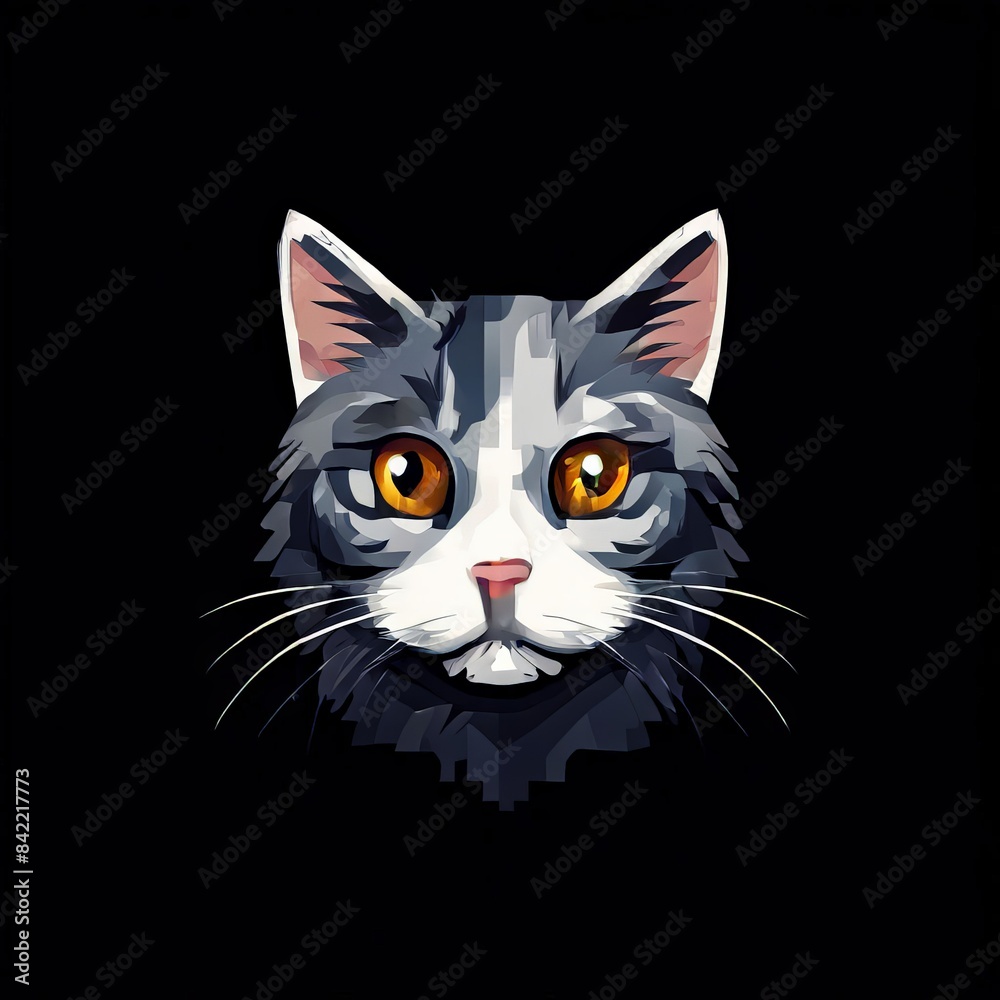 an Enigmatic Gaze of the Feline Warrior an Enigmatic Gaze of the Feline Warrior