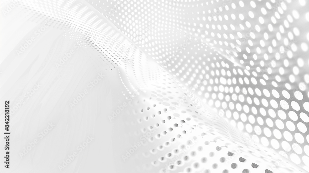 Detailed white wall covered in numerous dots Detailed white wall covered in numerous dots