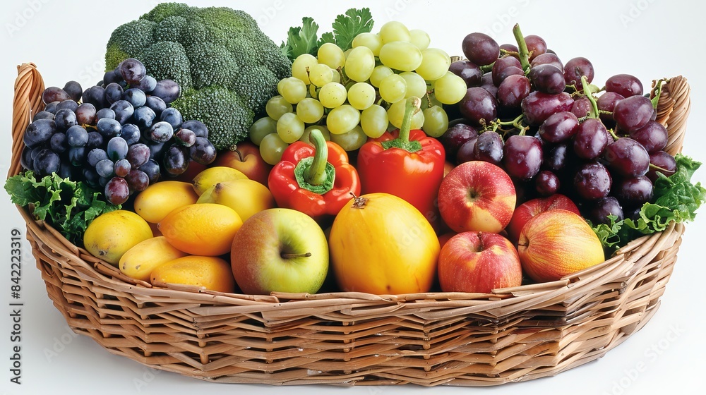 Assorted Fresh Fruit and Vegetable Basket Assorted Fresh Fruit and Vegetable Basket