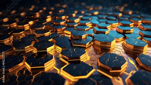 Hexagonal Patterned Background
